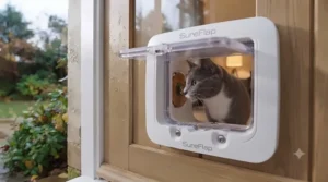 Easy installation guide for the best magnetic cat flap in Canada. / Guide d'installation simple pour la meilleure chatière magnétique au Canada.